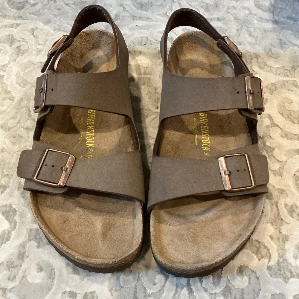 BIRKENSTOCK size 44 Style Arizona color brown - Picture 1 of 5